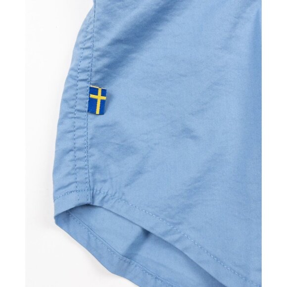 Fjallraven High Coast Stretch Shirt Women's Small Slim Fit River Blue Button-Up - Picture 7 of 11